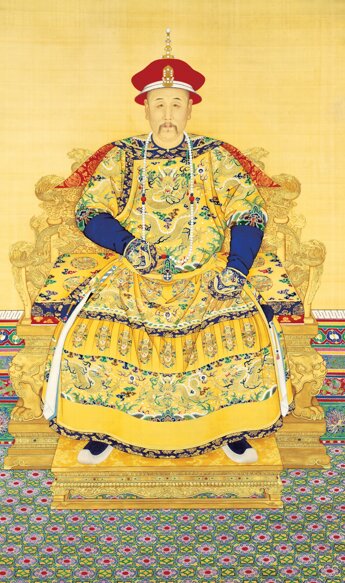 清郎世宁绘画合集百骏图仙萼长春图雍正乾隆帝王图铜版画