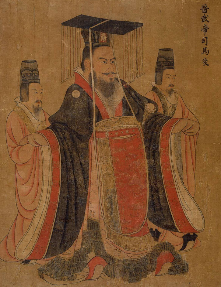 阎立本绘画合集9套步辇图历代帝王图北齐校书图阎立本孔子弟子像