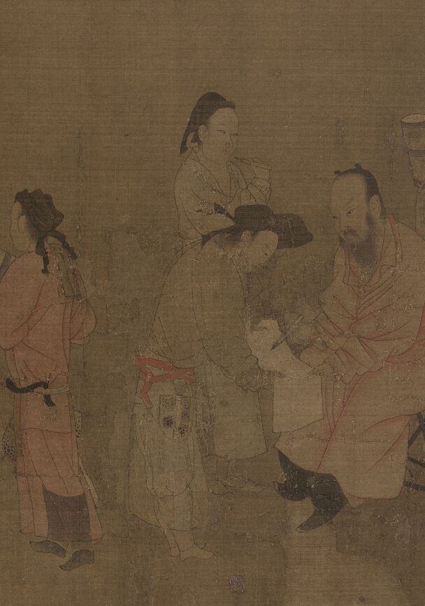 阎立本绘画合集9套步辇图历代帝王图北齐校书图阎立本孔子弟子像