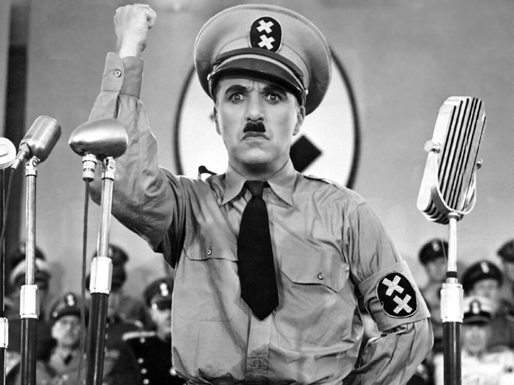 1940.大独裁者 黑白 中字 国英双语 美国喜剧 高清 豆瓣9.2 卓别林 The.Great.Dictator..BluRay.720p.x264.AC3-WOFEI