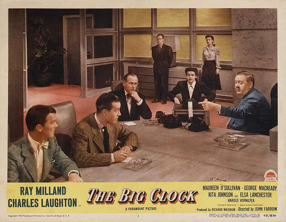 1948.大钟 黑白中字 高清 美国悬疑惊悚 豆瓣7.7 The.Big.Clock.BrRip.720p