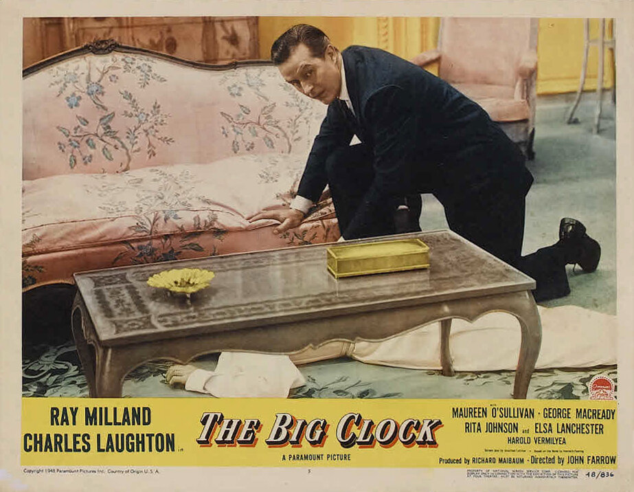 1948.大钟 黑白中字 高清 美国悬疑惊悚 豆瓣7.7 The.Big.Clock.BrRip.720p