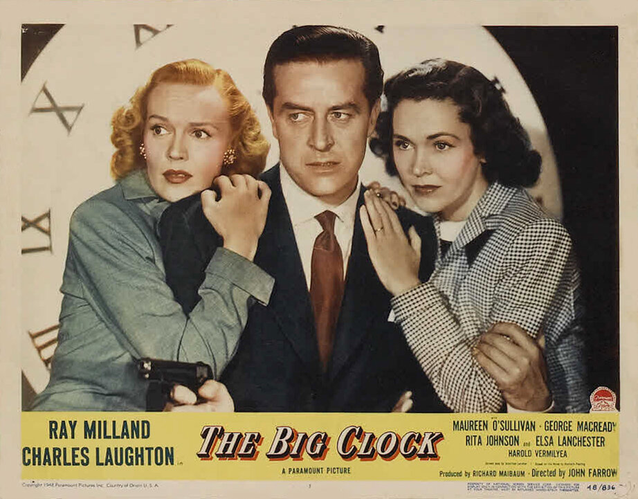 1948.大钟 黑白中字 高清 美国悬疑惊悚 豆瓣7.7 The.Big.Clock.BrRip.720p