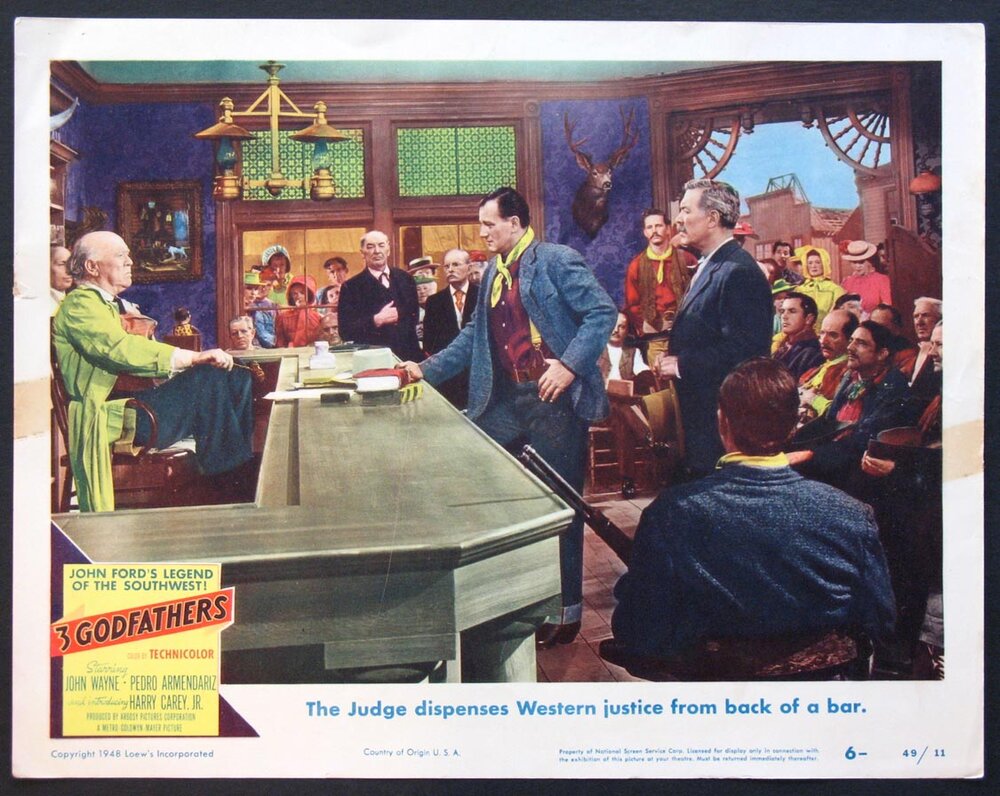 1948.荒漠义侠 彩色中字 清晰 美国西部 豆瓣7.2 Godfathers