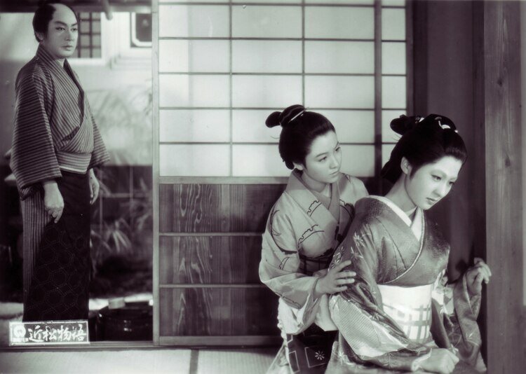 1954.近松物语.黑白 中字 日本爱情 高清 豆瓣8.3 The.Crucified.Lovers.480p