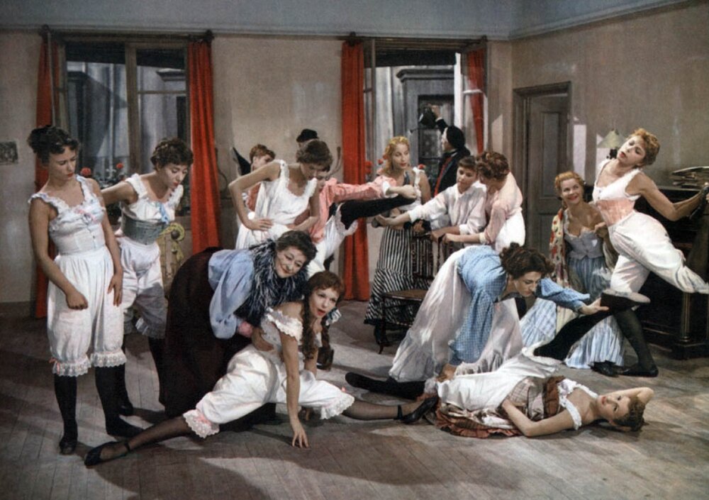 1954.法国康康舞 彩色中字 清晰 法意喜剧歌舞 豆瓣7.5 .French.Cancan.BD.MiniSD-TLF