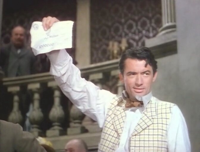 1954.百万英镑 彩色 中字 英国喜剧爱情 高清 豆瓣8.3 The Million Pound Note.DVDRip.