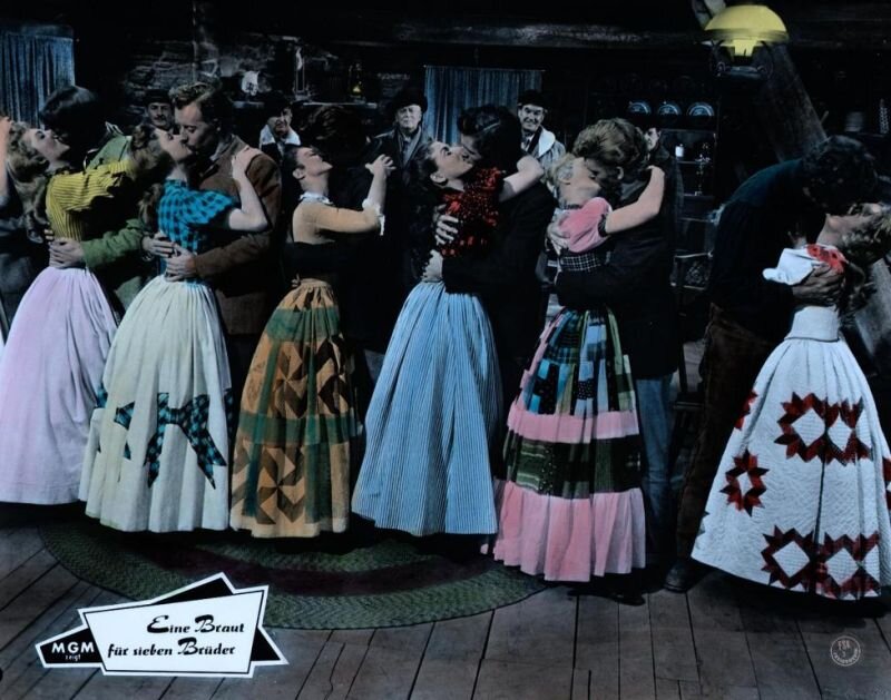 1954.七对佳偶.彩色中字 高清 美国冒险喜剧爱情西部 豆瓣7.4 Seven.Brides.for.Seven.Brothers.BD
