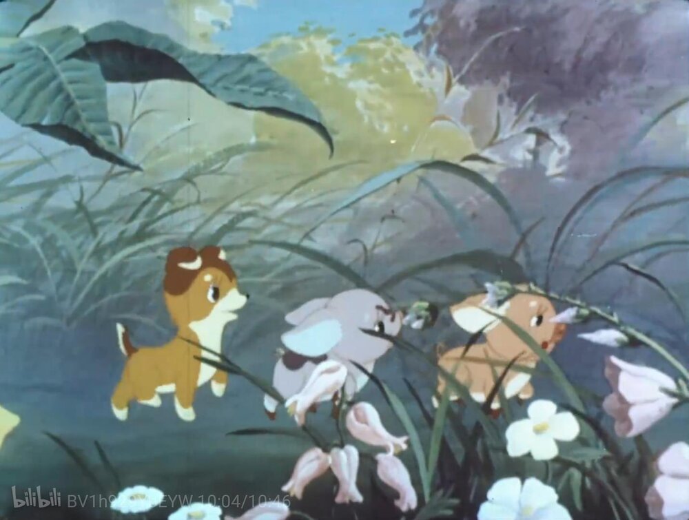 1955.野外的遭遇 彩色 修复清晰版