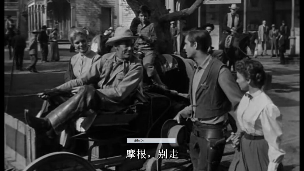 1957.铁血警徽 黑白中字 清晰 美国西部 豆瓣7.9