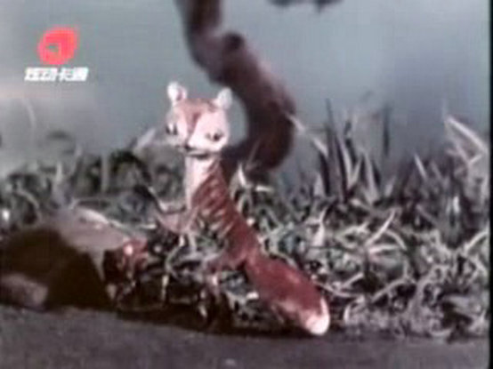 1958.四只小野鸭 彩色 标清
