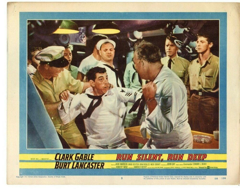 1958.太平洋潜艇战 黑白中字 高清 美国战争 豆瓣7.5 Run Silent Run Deep 1080p.BluRay.H264.AAC