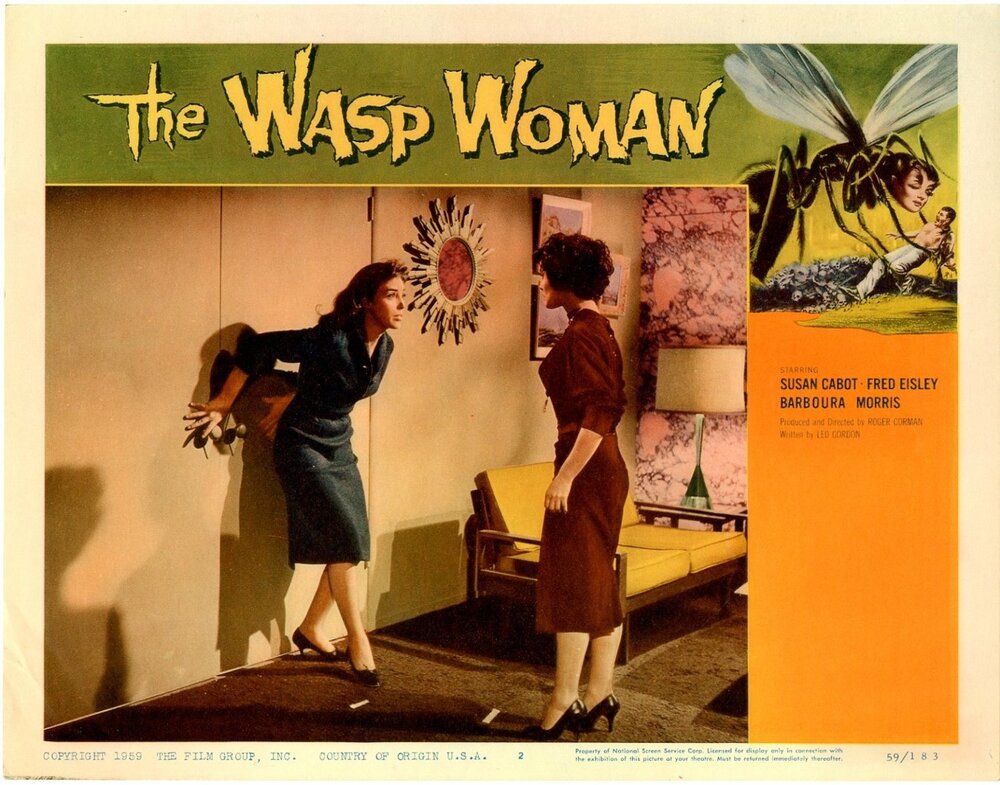 1959.黄蜂女 黑白英字 高清 美国科幻恐怖 高清 豆瓣5.4 The Wasp Woman