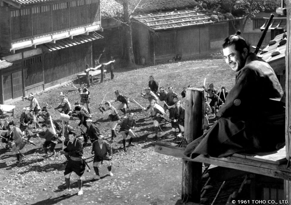 1961.用心棒.黑白 中字 日本动作惊悚 高清 豆瓣9.0 BluRay.720p.x264.AC3-WOFEI