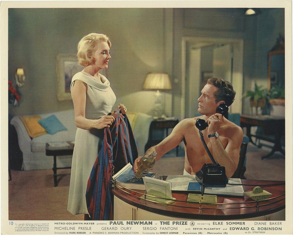 1963.大奖 彩色 中字 美国犯罪悬疑惊悚 高清 豆瓣7.5 The Prize Paul Newman