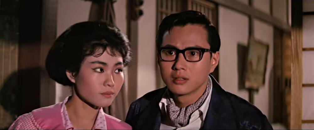 1966.蓝与黑续集 彩色中字 高清 香港爱情战争 豆瓣6.9 关山 林黛 邵氏.