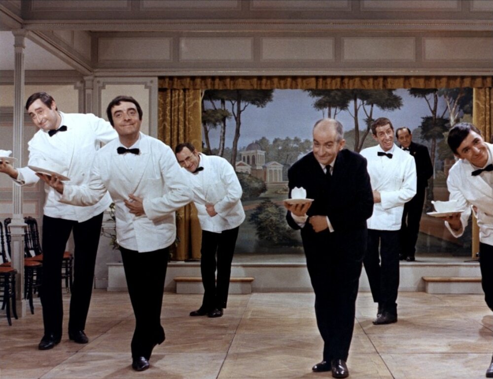 1966.大饭店 彩色 中字 国语 法国动作喜剧 豆瓣8.0 高清 Le grand restaurant