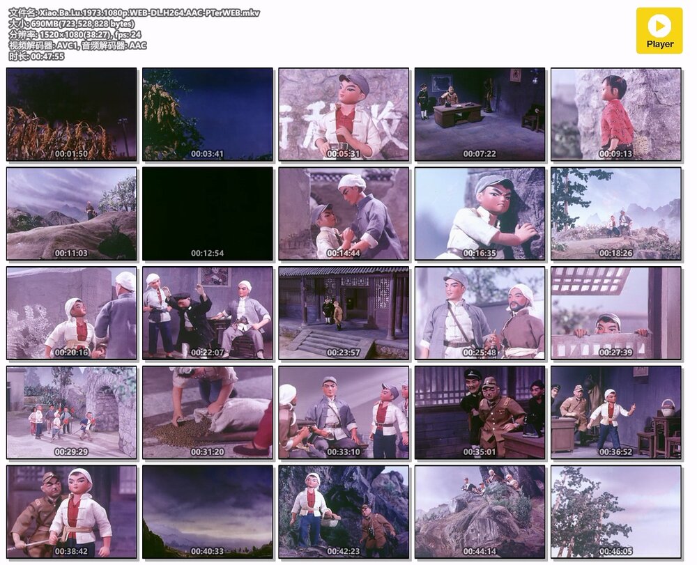 1973.小八路 彩色 高清