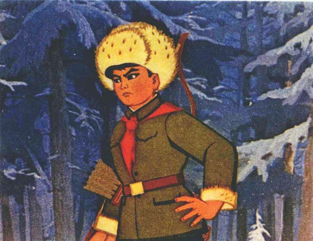 1974.带响的弓箭 彩色 清晰版