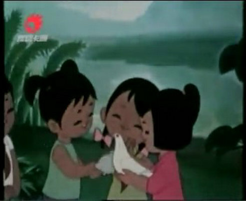 1978.小白鸽 彩色 高清