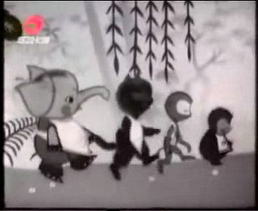 1960.山羊与狼 黑白 清晰版
