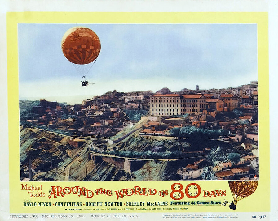 1956.环游世界八十天2 彩色 中字 清晰 美国喜剧爱情冒险 豆瓣7.6 Around the World in Eighty Days