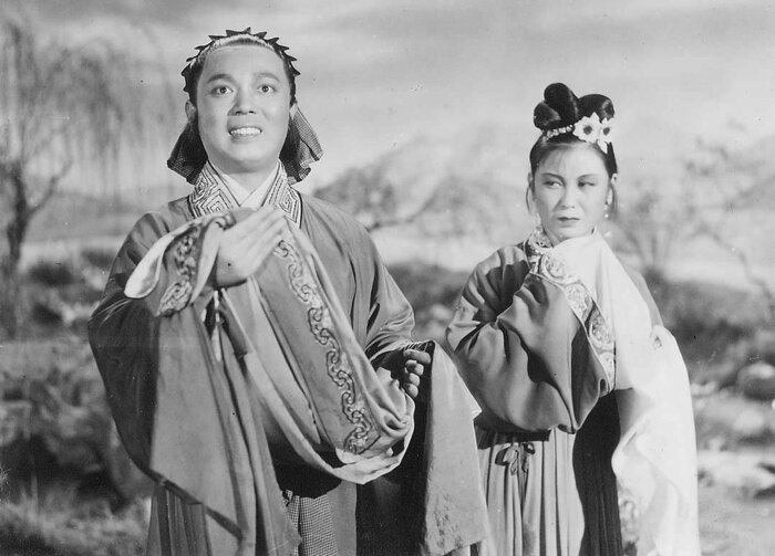 1956.黄梅戏电影 天仙配 严凤英 黑白中字高清  豆瓣8.3