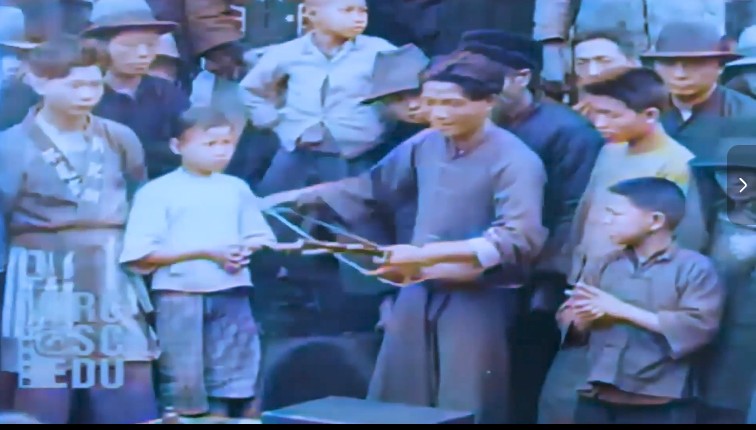 中国·福州街头艺人（1929）—— 旧时光里的市井