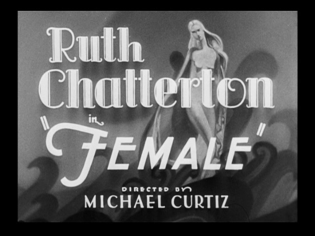 1933.俘男红粉 黑白无中字 高清 美国喜剧爱情 豆瓣无分 Female
