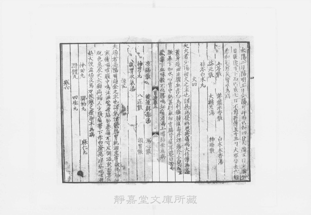 图2 卷首书影(书名页/序目)