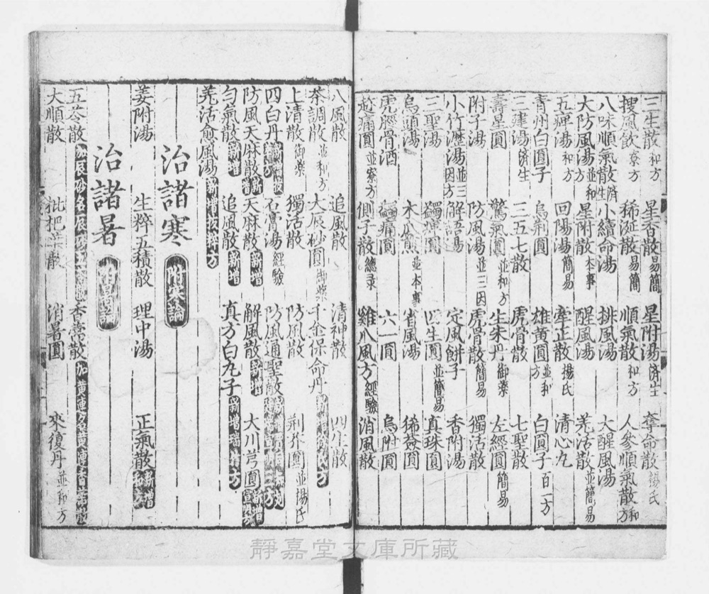 图2 卷首书影（书名页/序目）