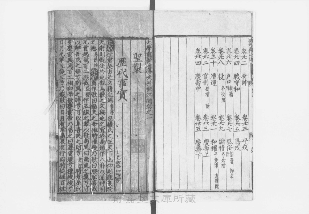 图2 卷首书影(书名页/序目)