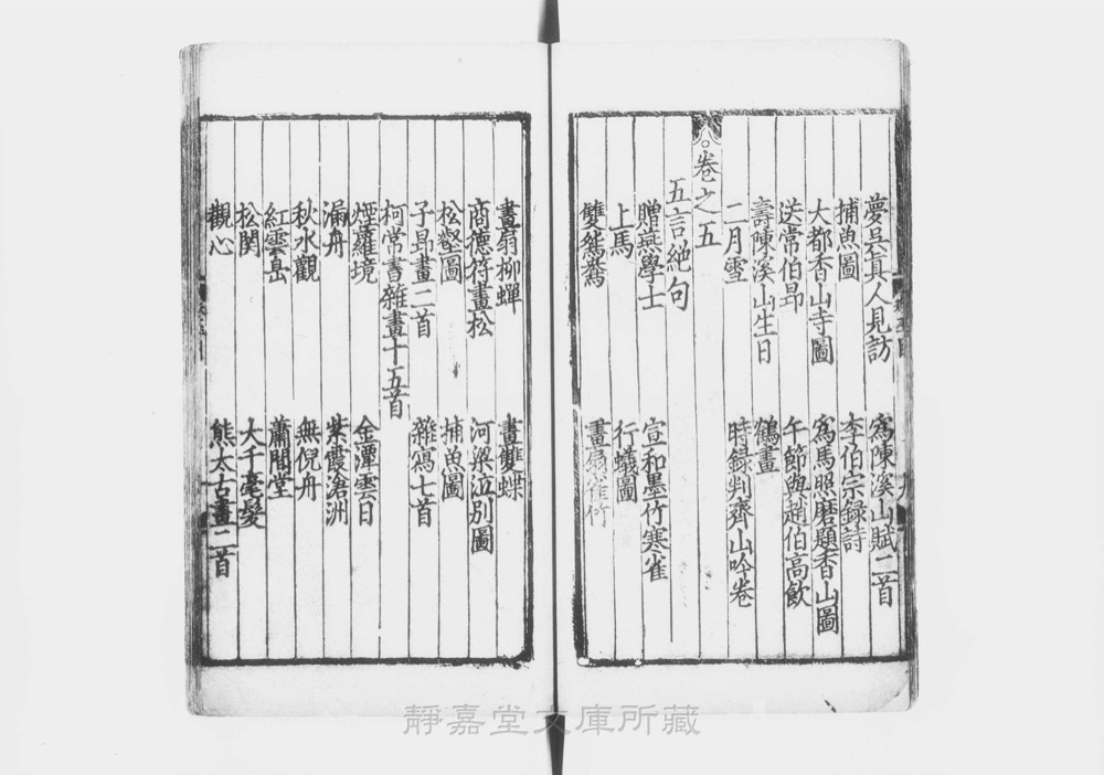 图2 卷首书影(书名页/序目)
